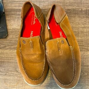 Clarks Men’s Soft Leather Loafer Cushion Ortholite